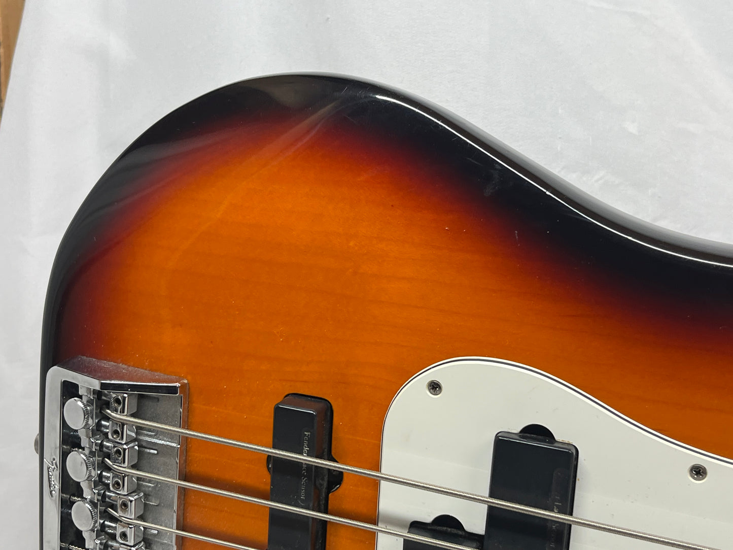Fender Precision Bass P-Bass Plus 4-String Electric Bass - Brown Sunburst