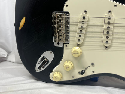 Fender Stratocaster Strat Electric Guitar MIM - Made in Mexico - Home-Distressed