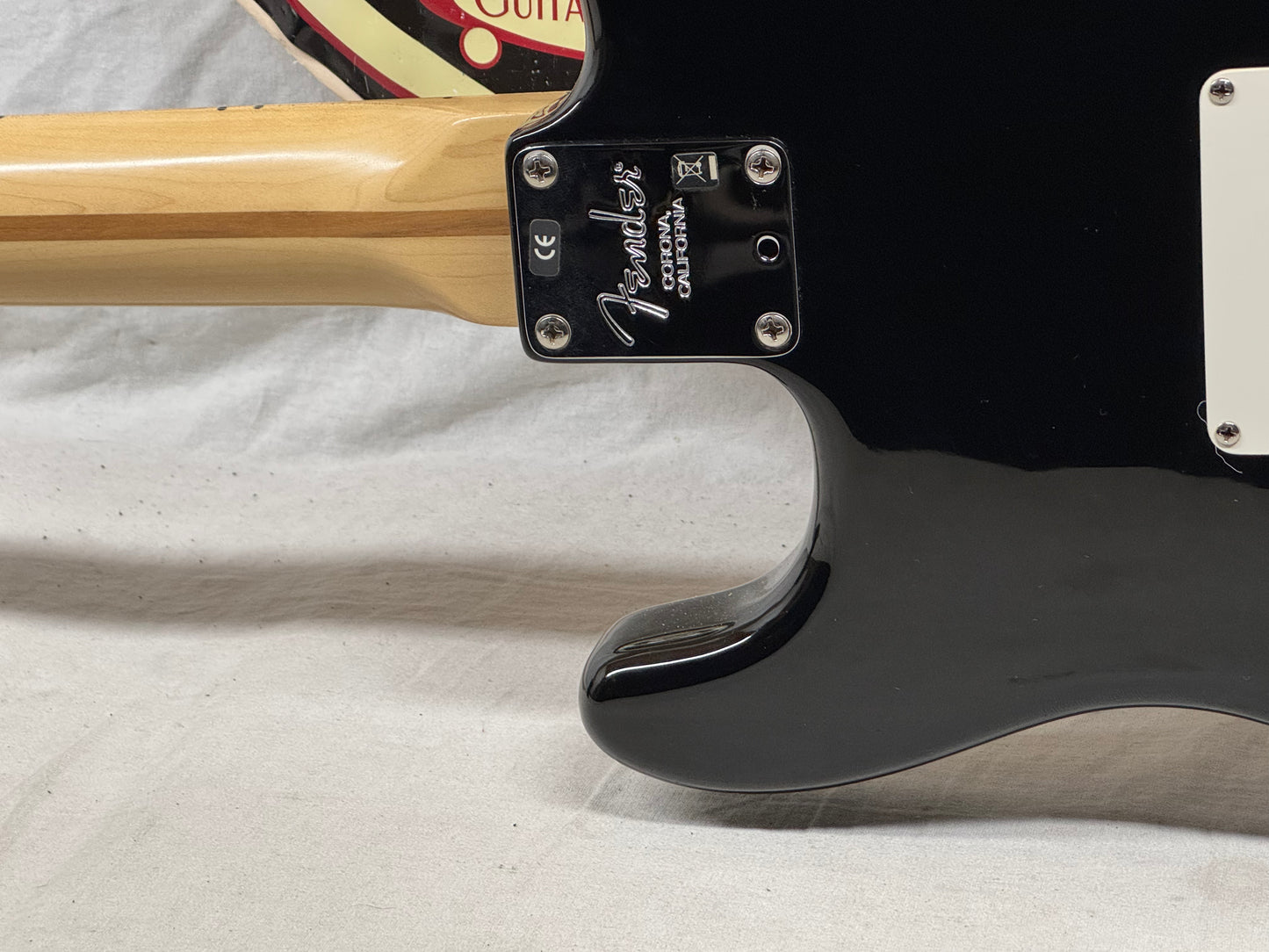 Fender USA Eric Clapton Stratocaster Guitar with Case 2006 - Black / Maple neck