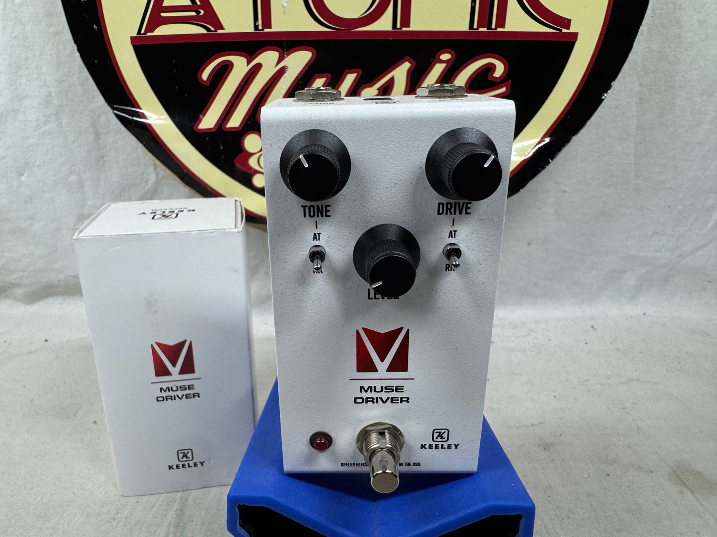 Keeley Electronics Sweetwater Exclusive Andy Timmons Signature Muse Driver Overdrive Pedal with Box