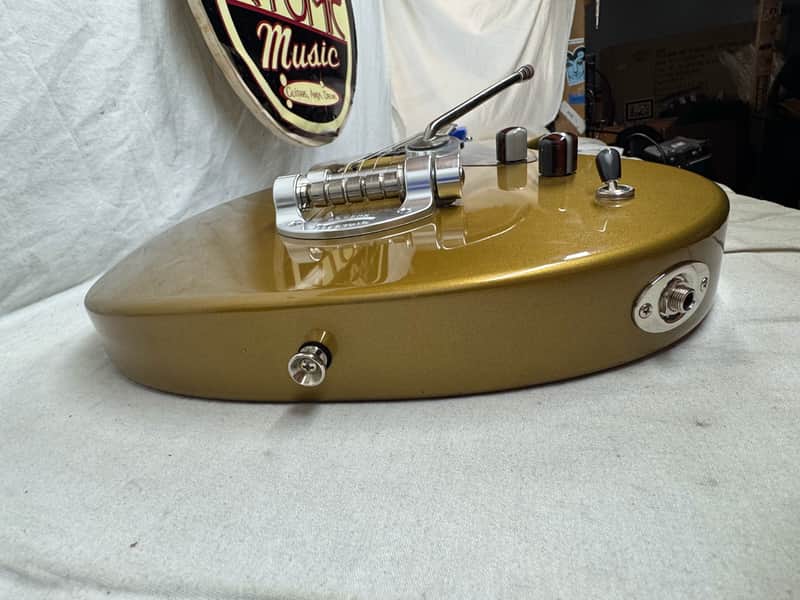 Powers Electric A-Type Hollowbody Guitar with Case - Image 16
