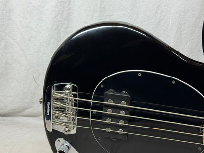 Ernie Ball Music Man Stingray sting ray 3 EQ H 3eq 4-string Bass with Case 2003 - Black / Maple neck