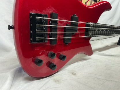 Rogue LX200B-PBK Series III 4-String Bass 2010s - Candy Apple Red