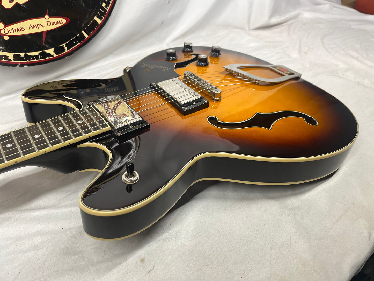 Hagstrom Viking Semi-Hollow Body Electric Guitar