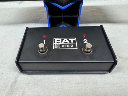 ProCo R2DU Rat 2 Dual Unit Distortion Rack Module with RFS-2 Remote Footswitch