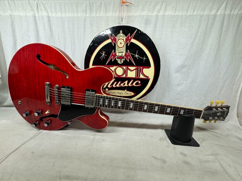 Gibson ES35F00SCNH1 ES-335 es335 Figured Semi-Hollowbody Guitar with Case - Image 2