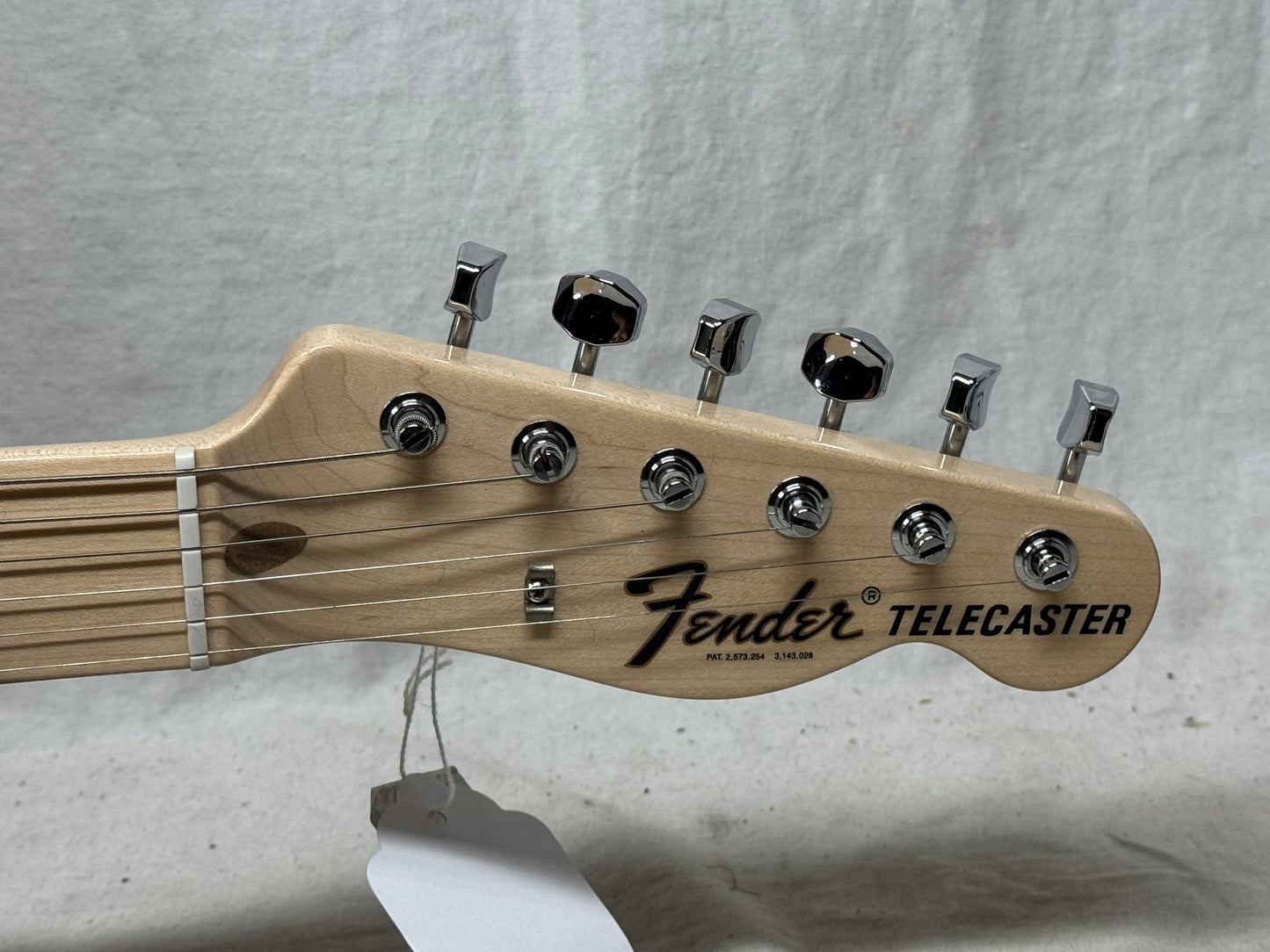 Fender USA Custom Shop 1969 '69 Telecaster Custom NOS Guitar with COA + Case 2014 - Vintage White - Double Black Binding / Maple neck