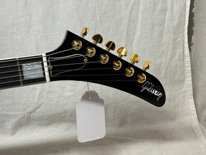 Gibson USA Custom Shop Explorer Custom Guitar with COA + Case 2024 - Ebony / Black