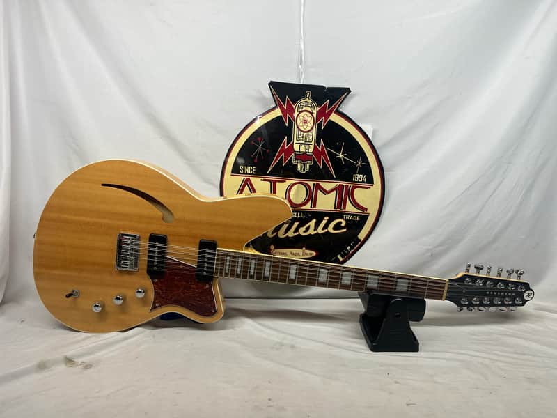 Reverend Airwave 12-String Semi-Hollow Body Electric Guitar