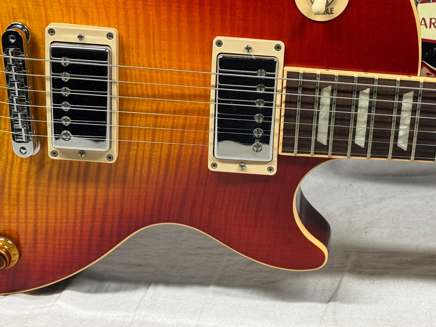 Gibson LP5AAHSCH1 Les Paul Standard AAAA 4A Flame Premium Top Guitar with Case 2013