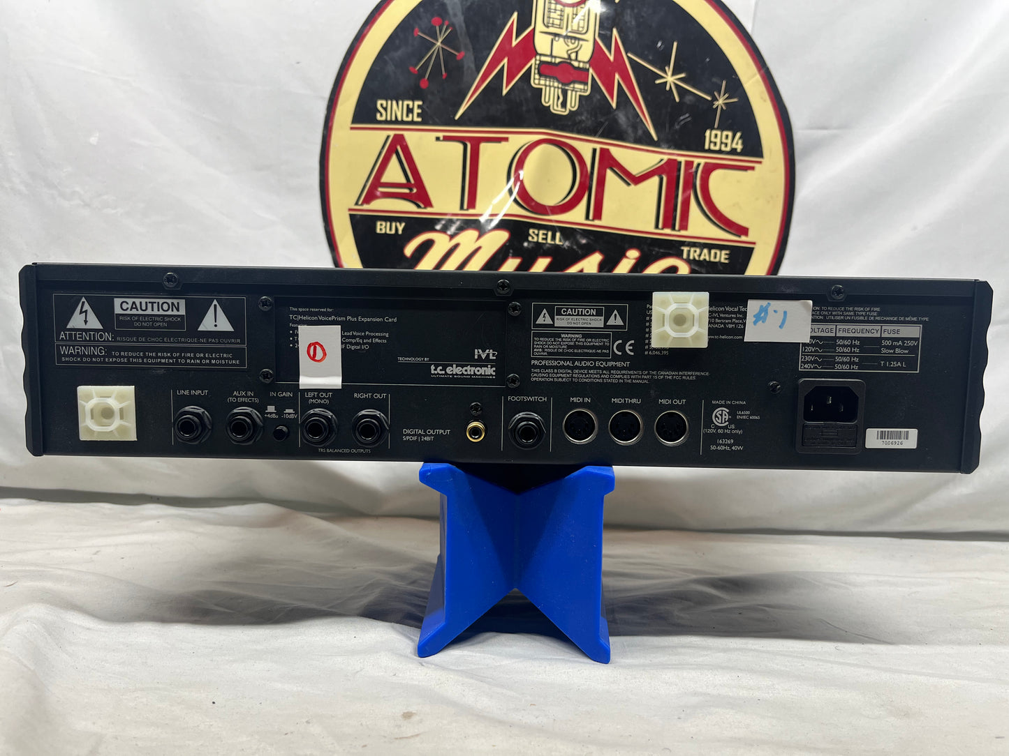 TC Helicon Voice Prism Vocal Formant Pitch Processor Vocal Effects Rack Module