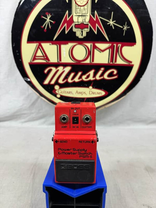 Boss PSM-5 psm5 Power Supply Pedal - Red Label / MIJ Made In Japan