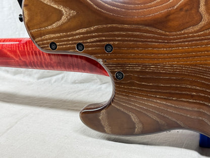 Marco Bass Guitars TFL Singlecut 5-string Bass with John East preamp / handmade Marco pickups