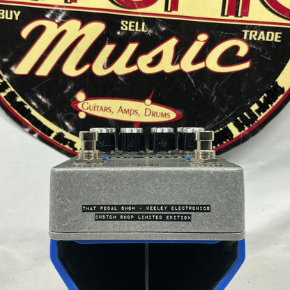 Keeley Electronics D&M Drive Overdrive Pedal with Box - Custom Shop Limited Label Maker Edition - That Pedal Show