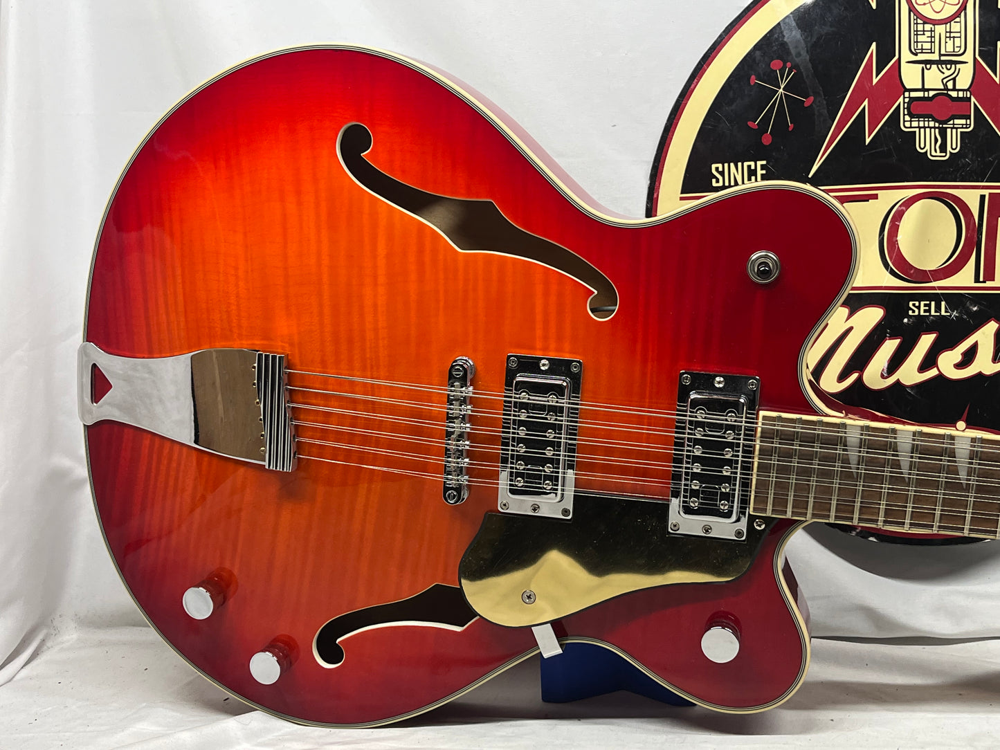 Eastwood Classic 12-String Doublecut Semi-Hollow Body Electric Guitar