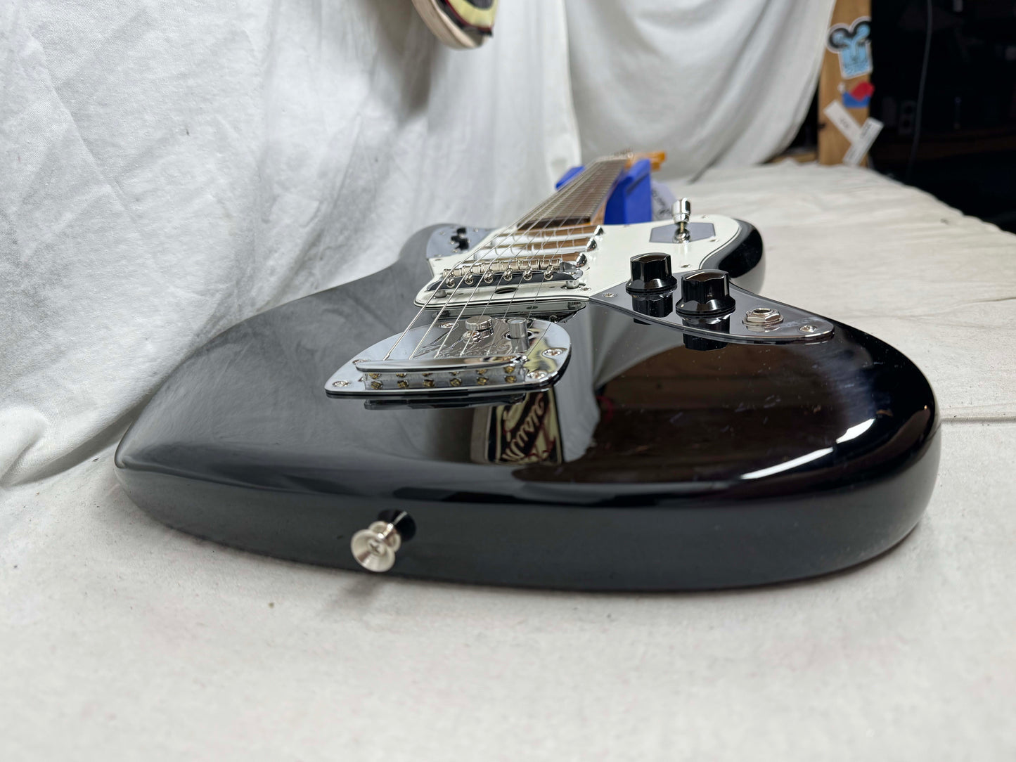 Fender Limited Edition Johnny Marr Signature Special Jaguar Guitar with COA + Case 2025 - Black / Rosewood fingerboard