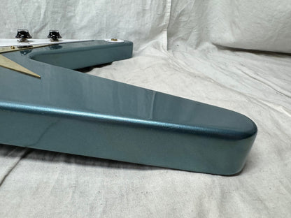 Gibson USA Custom Shop '59 1959 Reissue Flying V Guitar with COA + Case - Pelham Blue