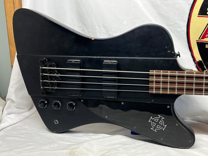 Epiphone Goth Thunderbird IV 4-String Electric Bass - Matte Black