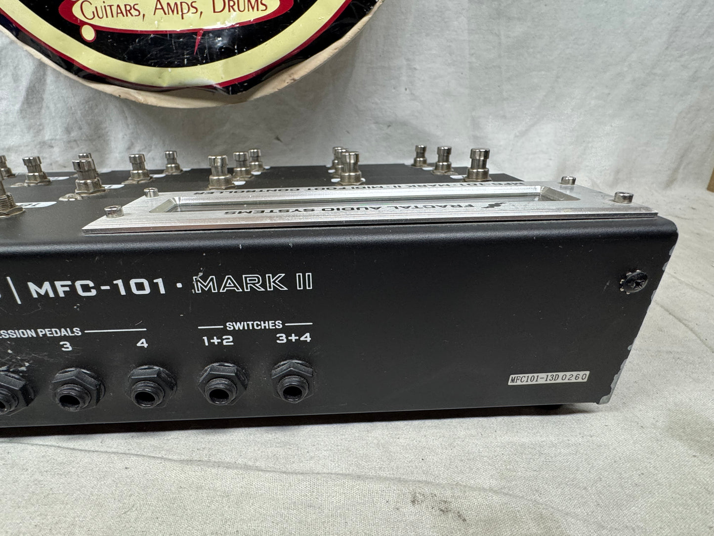 Fractal Audio Systems MFC-101 mfc101 MkII MIDI Foot Controller Pedal