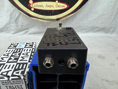 Mask Audio Electronics MAE Trust Yourself Distortion Pedal with Box