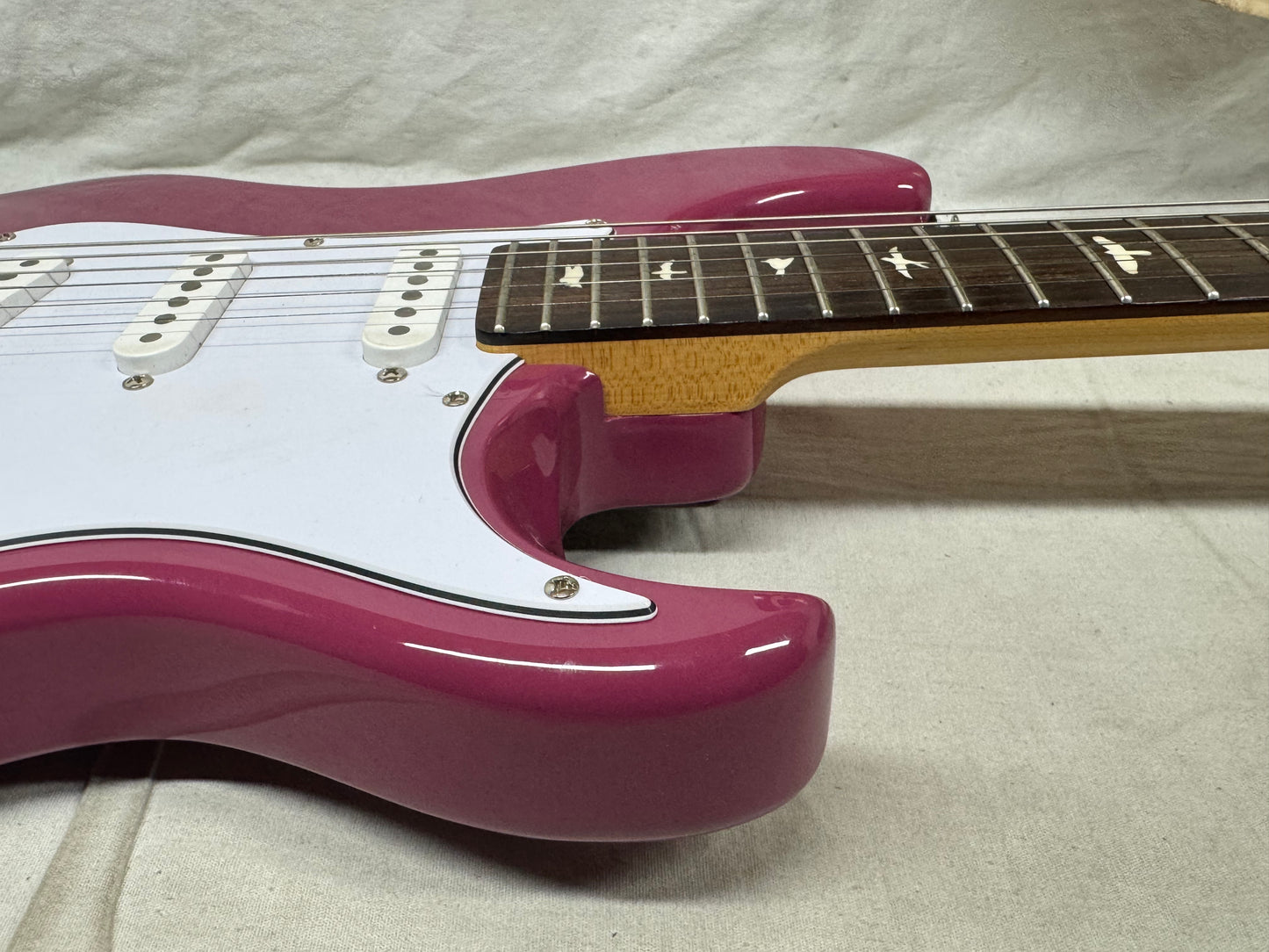PRS Paul Reed Smith SE Silver Sky John Mayer Signature S-style Guitar 2021 - Dragonfruit