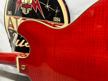 Ibanez AS93FM Doublecut Semi-Hollow Body Electric Guitar - Transparent Cherry Red