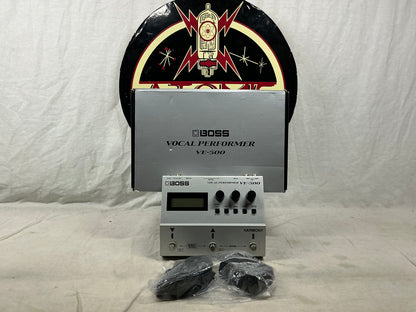 Boss VE-500 ve500 Vocal Performer Vocal Effects Processor Pedal with Power Supply + Box