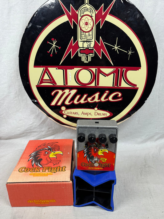 Electro-Harmonix Cock Fight cockfight Cocked Talking Wah Filter Pedal with Box