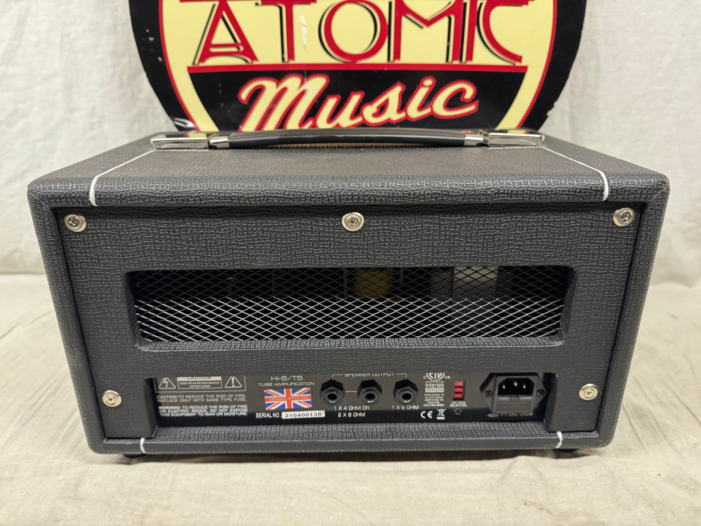 Hiwatt Hi-5 2-Channel 5-Watt Guitar Amplifier Head