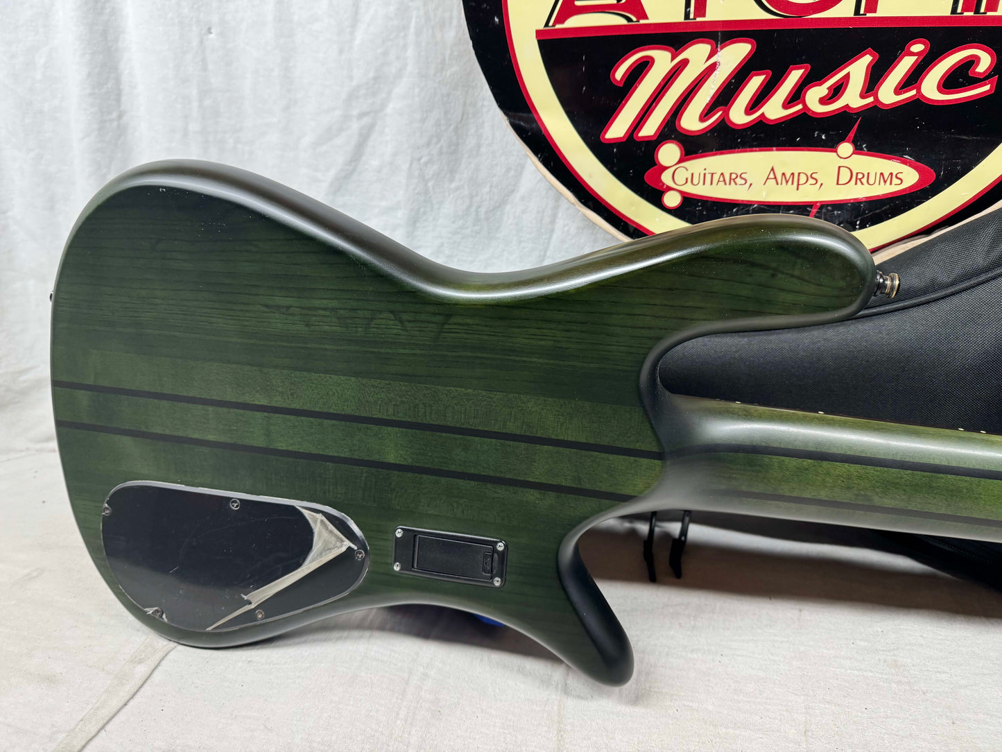 Spector Left-Handed lefty NS Dimension 5 5-string Bass - MIK Made In Korea 2022 - Haunted Moss
