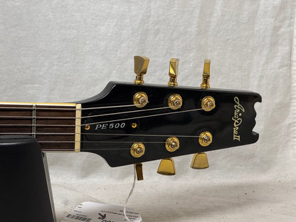 Aria Pro II PE500 pe 500 Singlecut Guitar - Black
