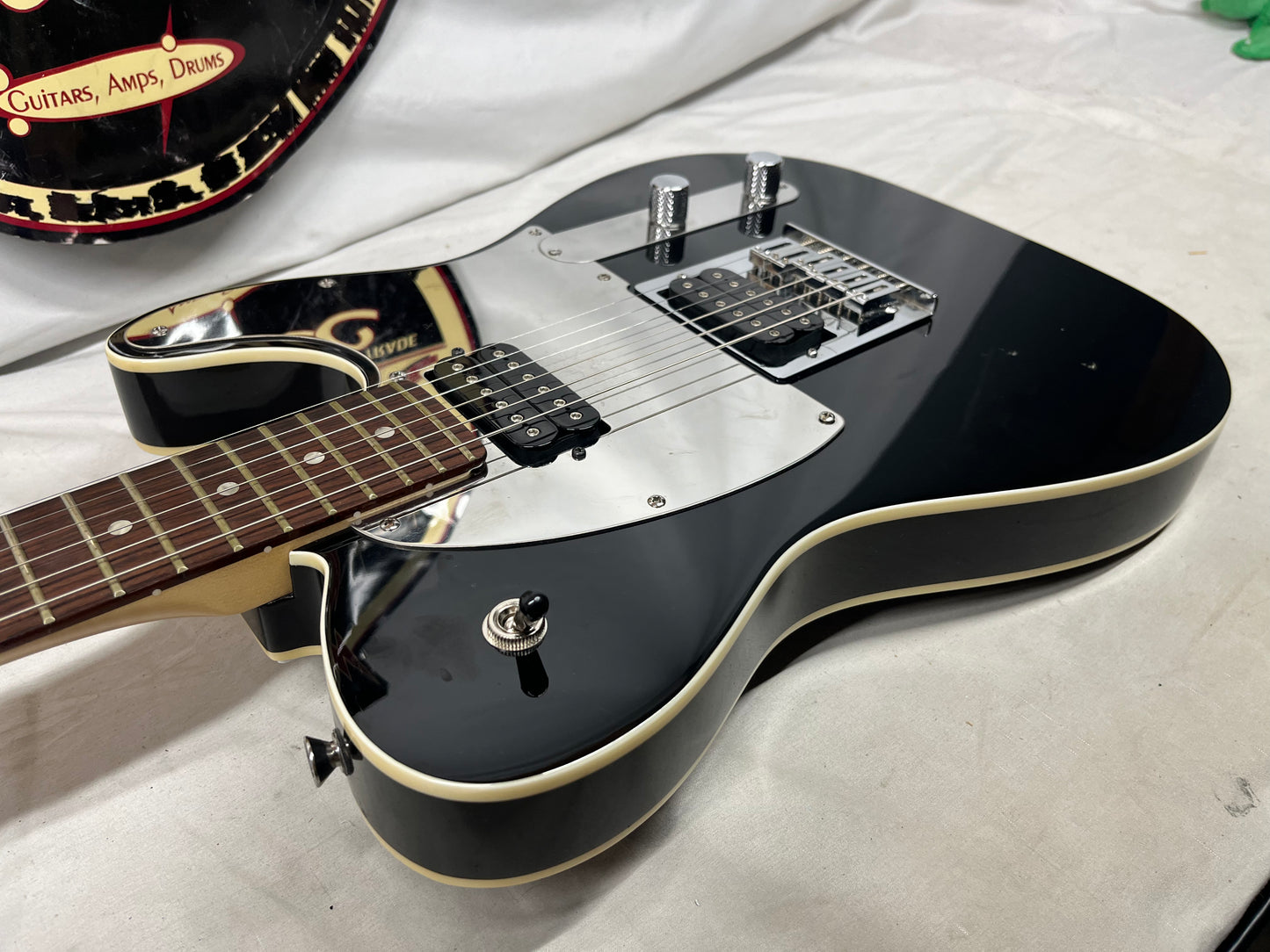 Squier J5 John 5 Signature Telecaster Tele Electric Guitar - Black