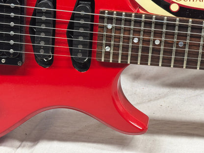 Hamer USA SS1 ss 1 Steve Stevens Signature Guitar with Case 1984 - Red