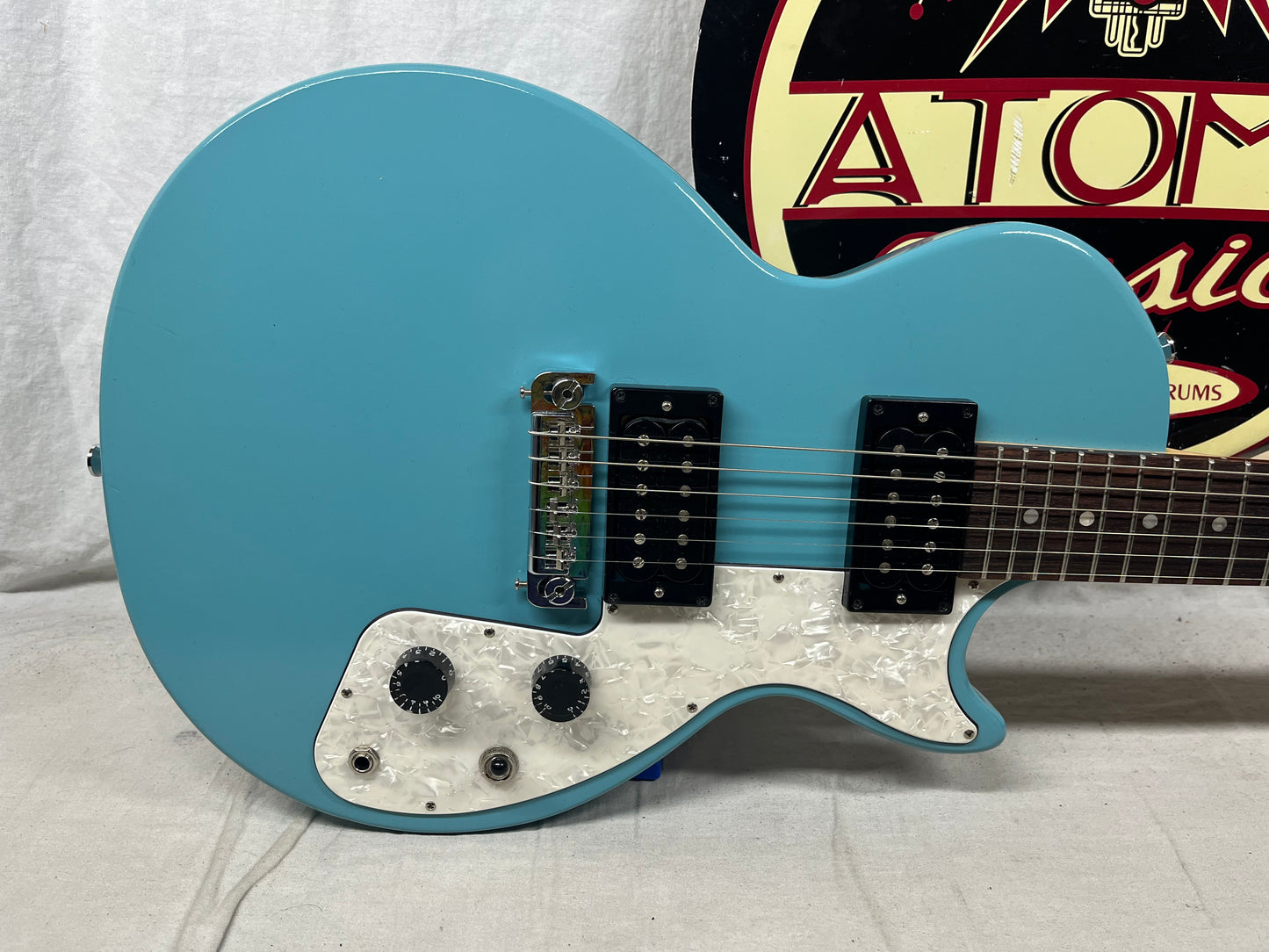 Gibson M2 Melody Maker Singlecut Guitar with Case 2017 - Teal