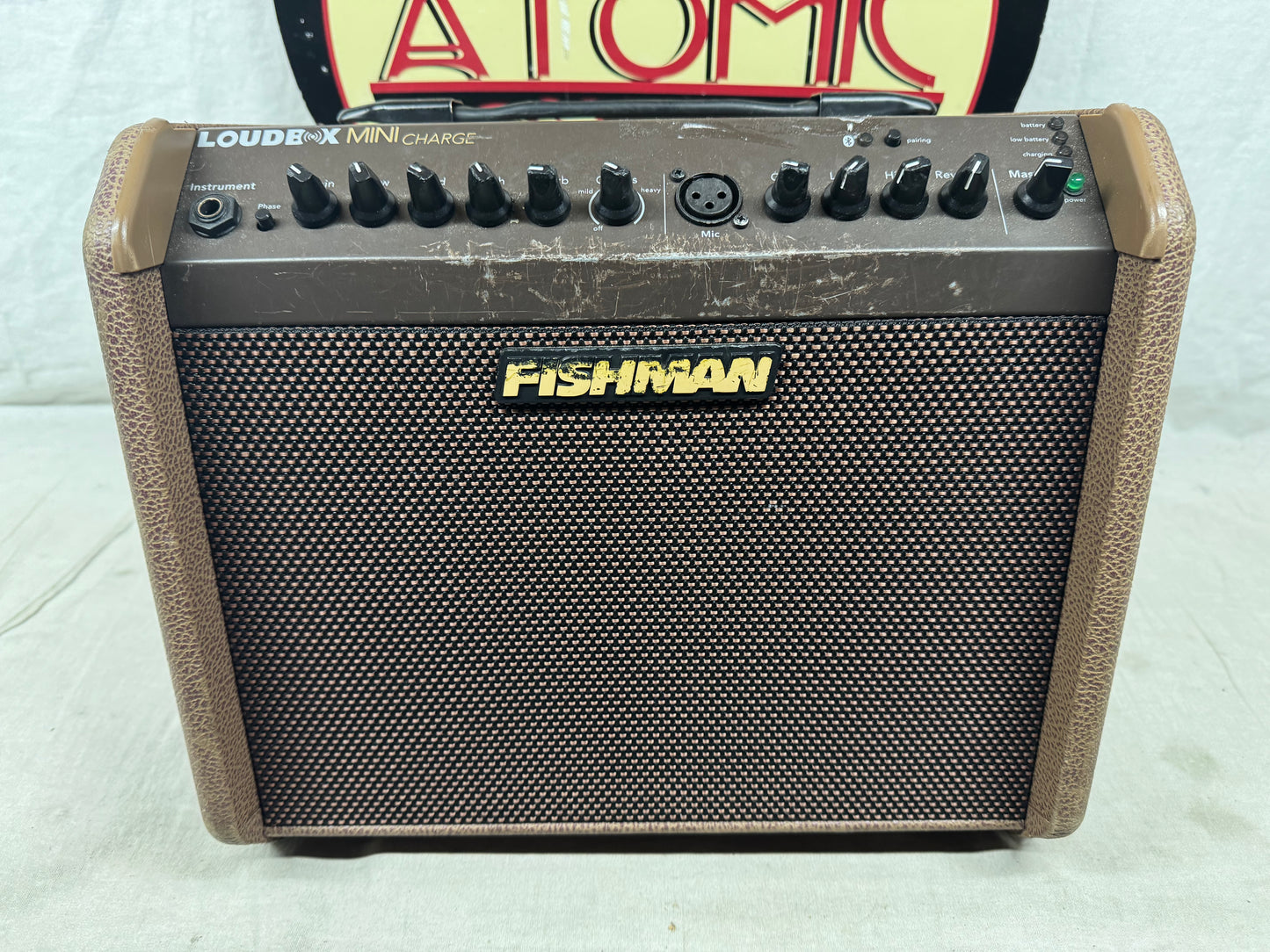 Fishman Loudbox Mini Charge 60-Watt 1x6.5" Acoustic Guitar Combo Amplifier with Power Supply - *battery not holding charge*