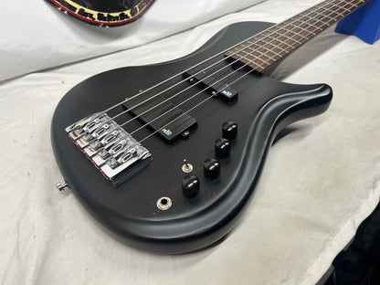 Brubaker Brute MJXSC-5 5-string Active Bass Guitar - Black