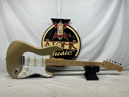 Fender Classic Player '50s Stratocaster Strat Electric Guitar MIM - Made in Mexico - Shoreline Gold