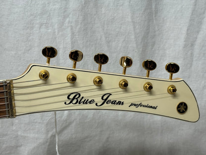 Yamaha Flying Samurai "BJ Pro" Blue Jeans Professional Guitar with Case