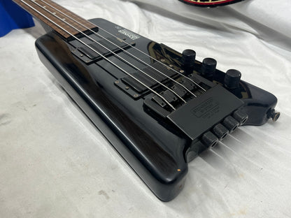Hohner B2 HH Headless Fretless 4-String Electric Bass with Hard Case