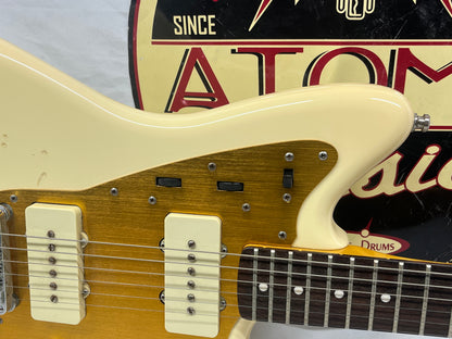 Squier J Mascis Jazzmaster Electric Guitar - Vintage White