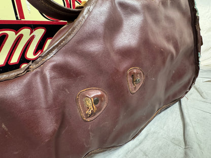 Artistic Products Company (Victoria) Vintage Plasti-Leather (Leather/Vinyl) Gig Bag 1950s - Brown