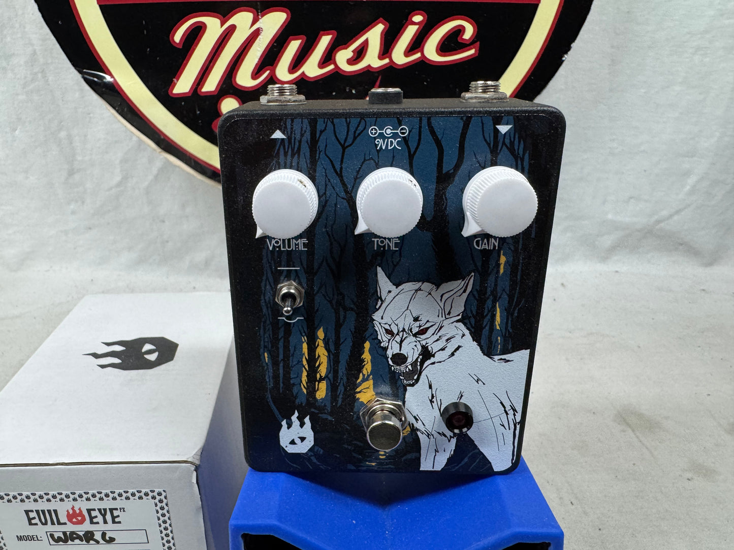 Evil Eye FX Warg Wolf Fuzz Pedal with Box