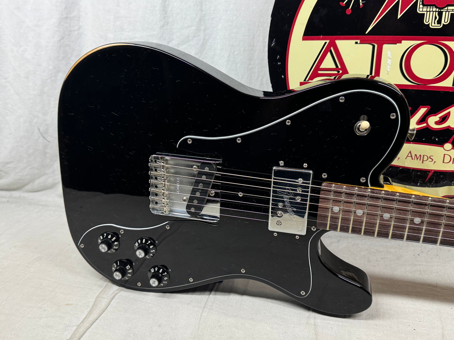 Fender American Vintage II 2 1977 Telecaster Custom Guitar with Case 2026 - Black / Rosewood fingerboard