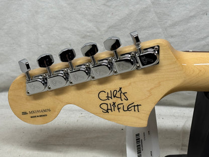 Fender Chris Shiflett Telecaster Deluxe Guitar with Case 2019 - Shoreline Gold / Rosewood fingerboard