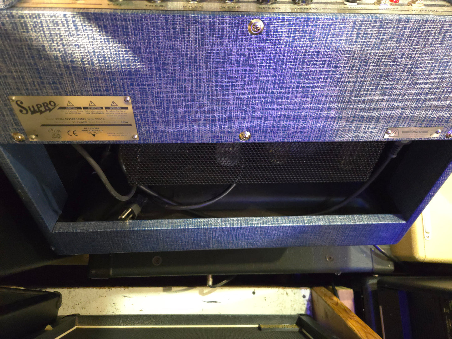 Supro 1650RT Royal Reverb 2015 - Present - Blue Rhino - Local Pickup Only
