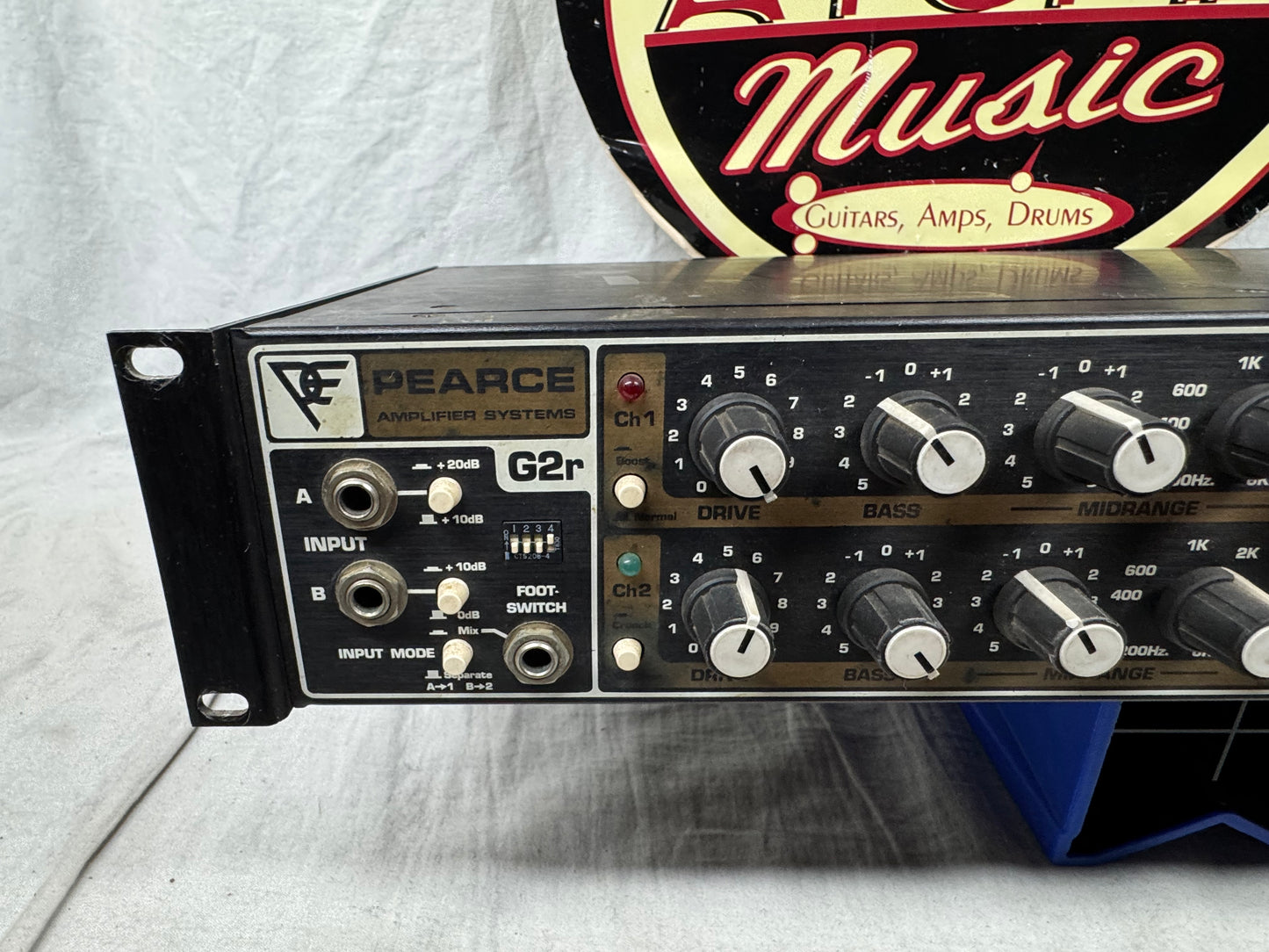 Pearce G2r Solid State Guitar Amplifier Head Rack
