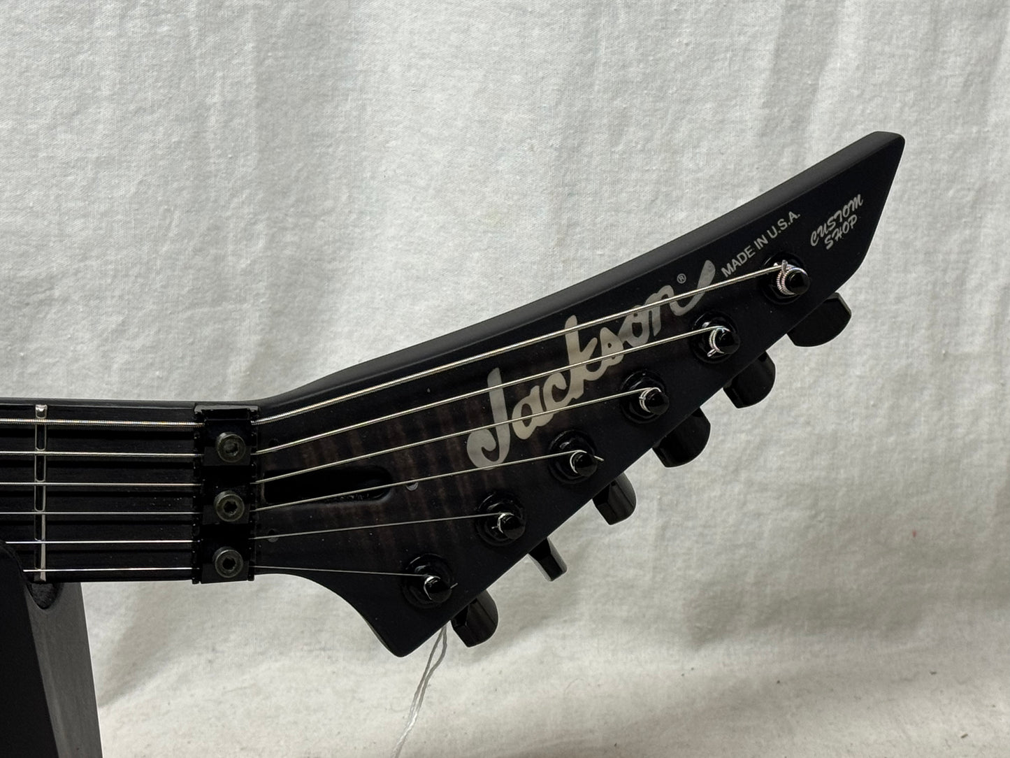 Jackson USA Custom Shop JCS SL2 FMT Guitar with COA + Case 2024 - Translucent Black Burst