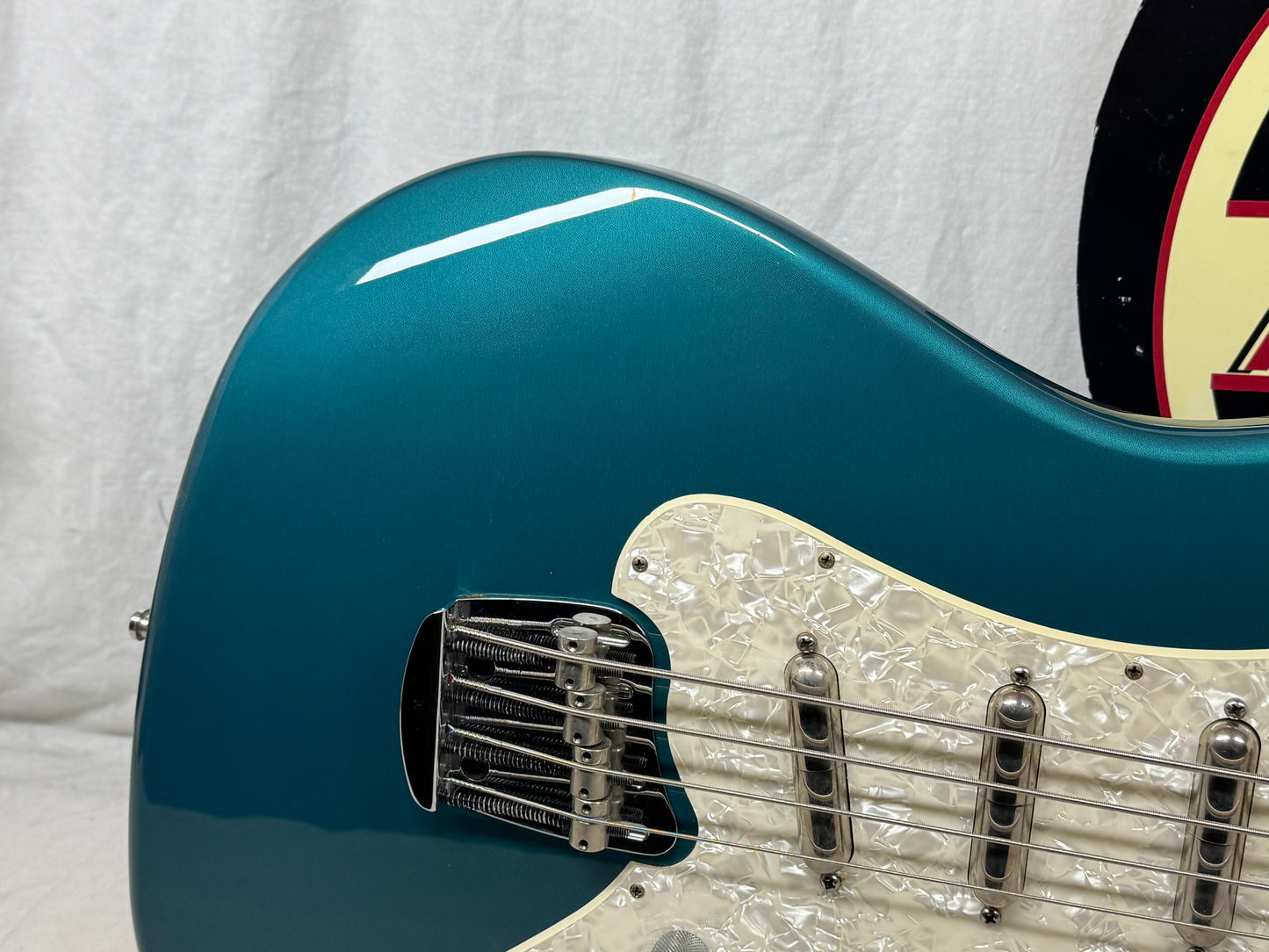 Fender Classic Player Rascal 4-string Bass 2014 - Ocean Turquoise / Rosewood fingerboard