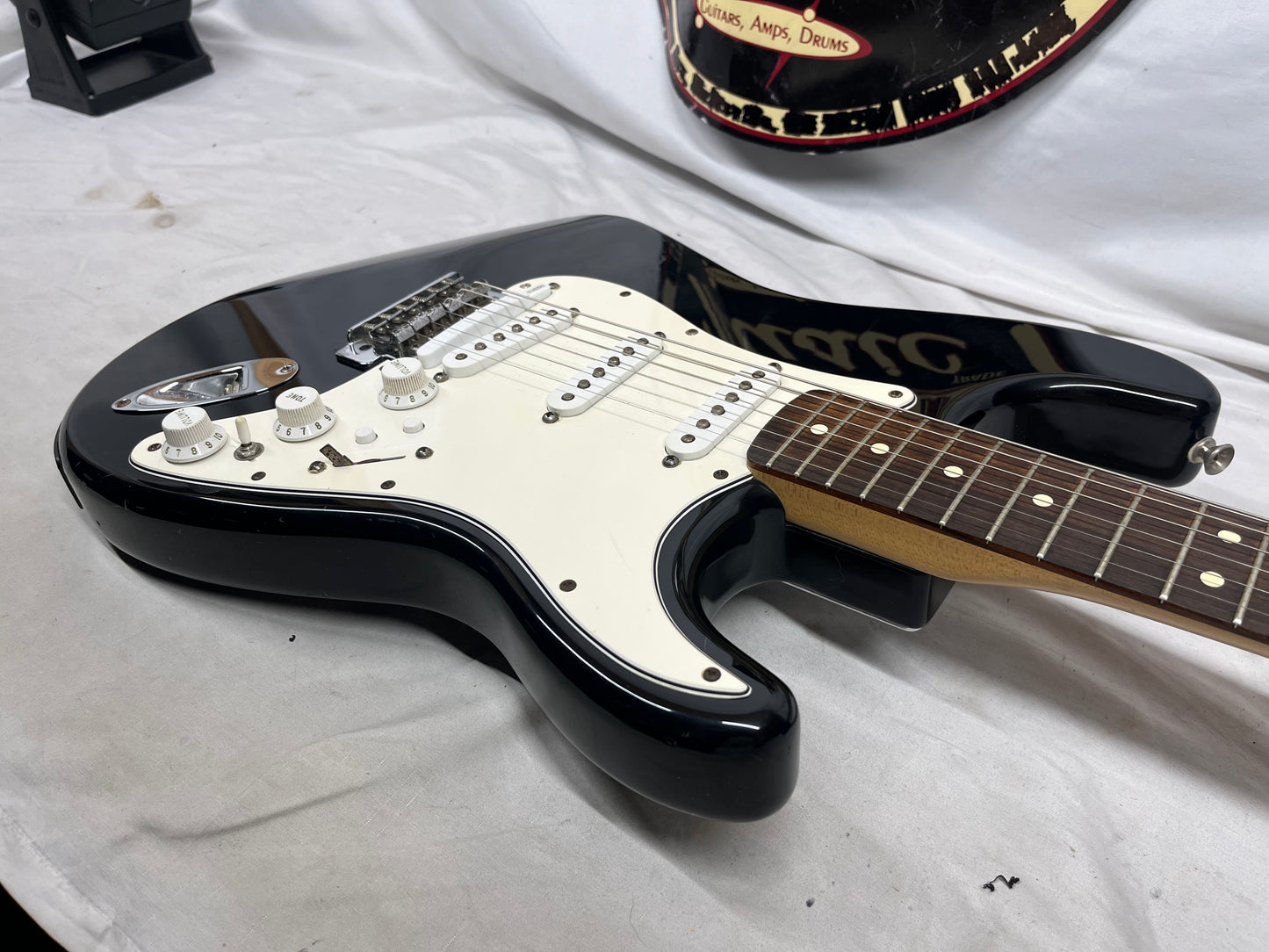Fender Standard Roland Ready Stratocaster Strat Electric Guitar - Black