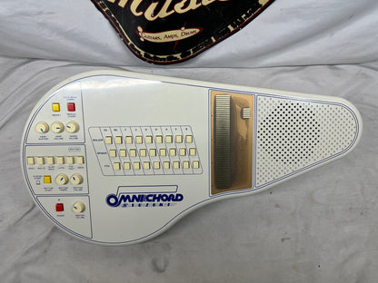 Suzuki OM-27 Omichord 1980s with Case and Power Supply - Ivory